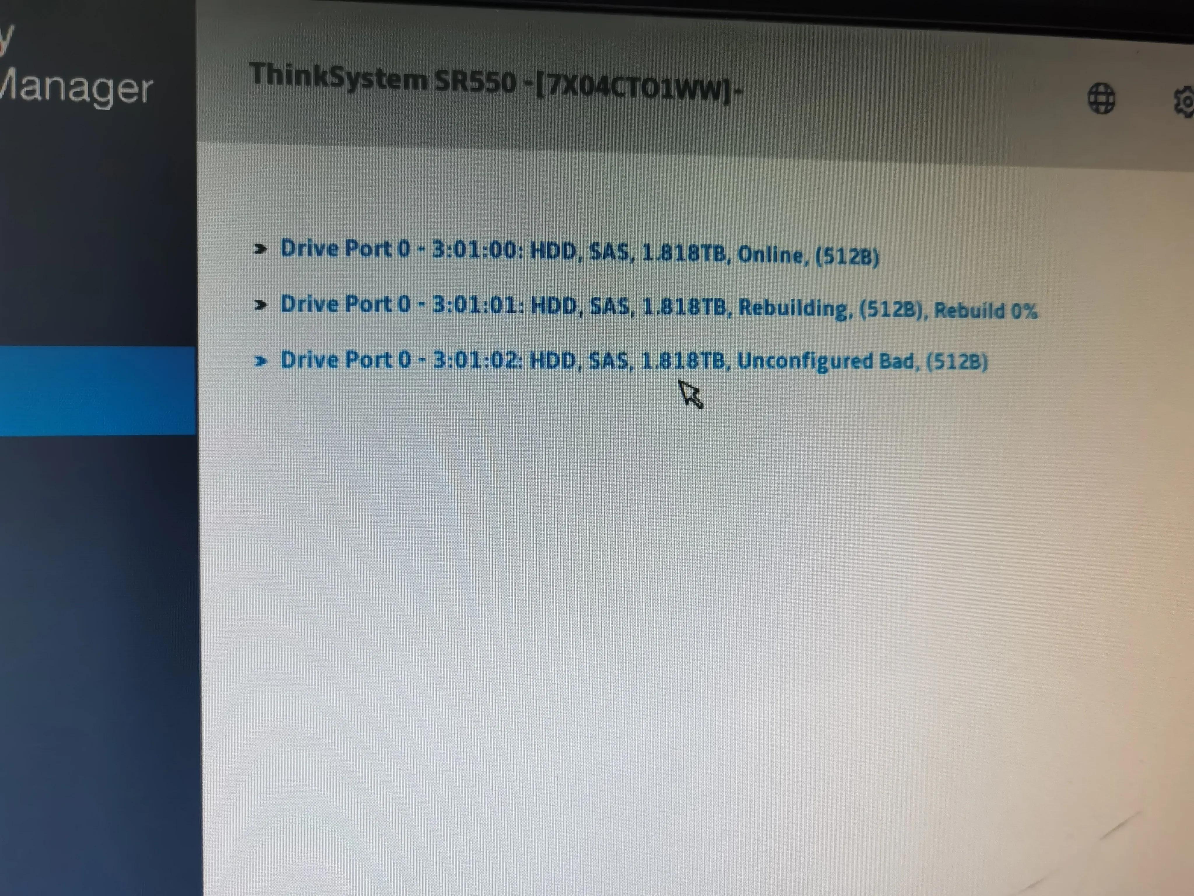 sr550如何进raid,联想sr550服务器亮黄灯