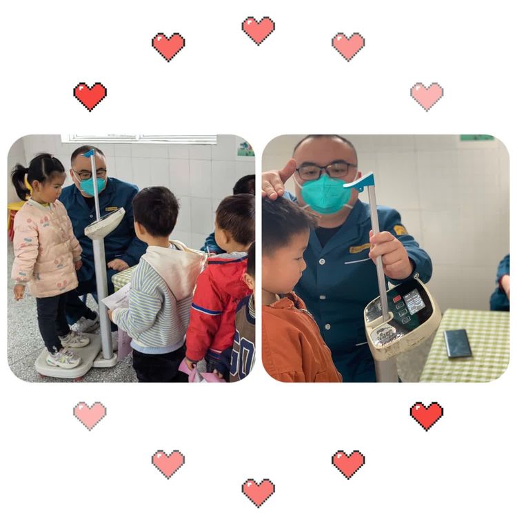 体检护航健康相伴—郑州航空港区宋庄幼儿园幼儿健康体检活动掠影