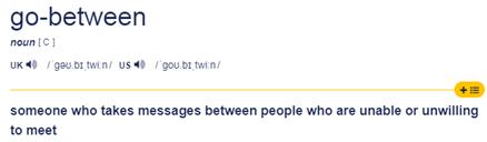 掮客英语怎么说,中间人粤语怎么说