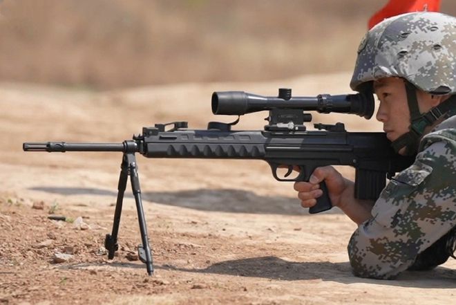 中国最新型精准射手步枪,中国陆军精准射手步枪