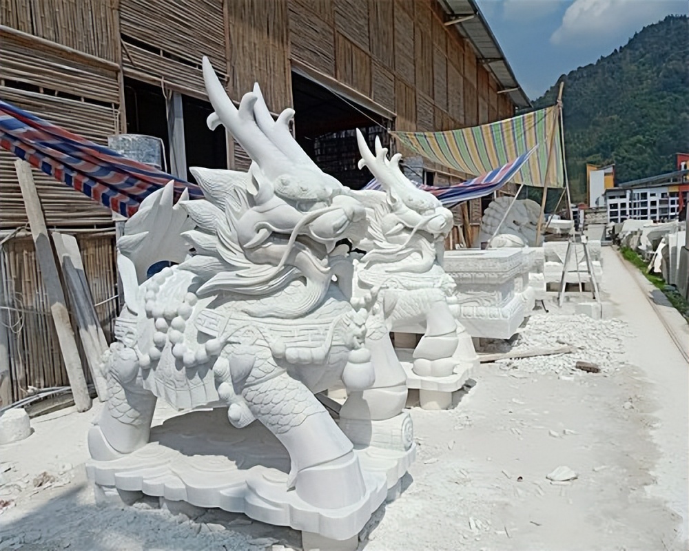 汉白玉石材打磨详细过程及方法,汉白玉石材加硬处理方法