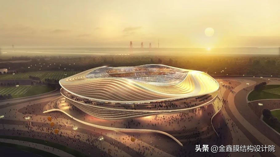 ptfe膜结构景观棚,ptfe膜山东淄博