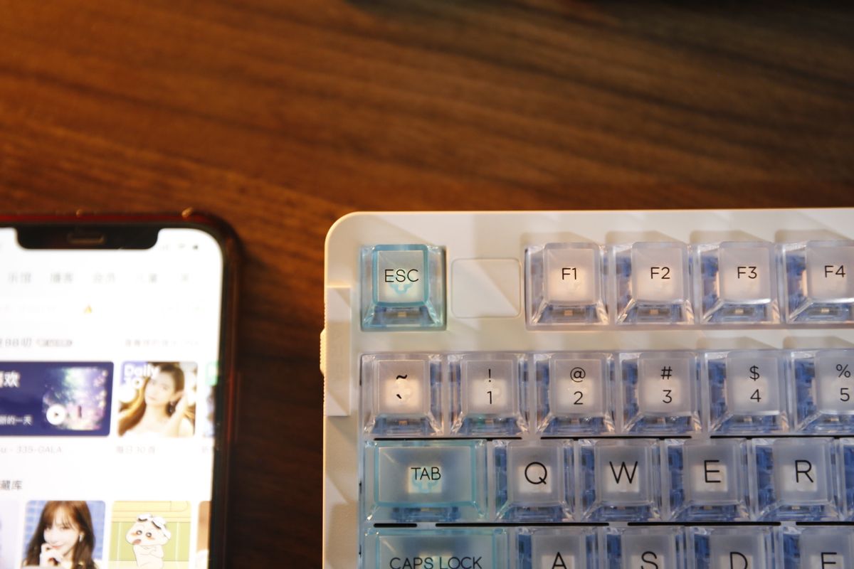 达尔优a970机械键盘,达尔优键盘a98pro雾透