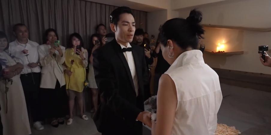 萧敬腾求婚成功先从经纪人开始,萧敬腾求婚50岁经纪人首次现身