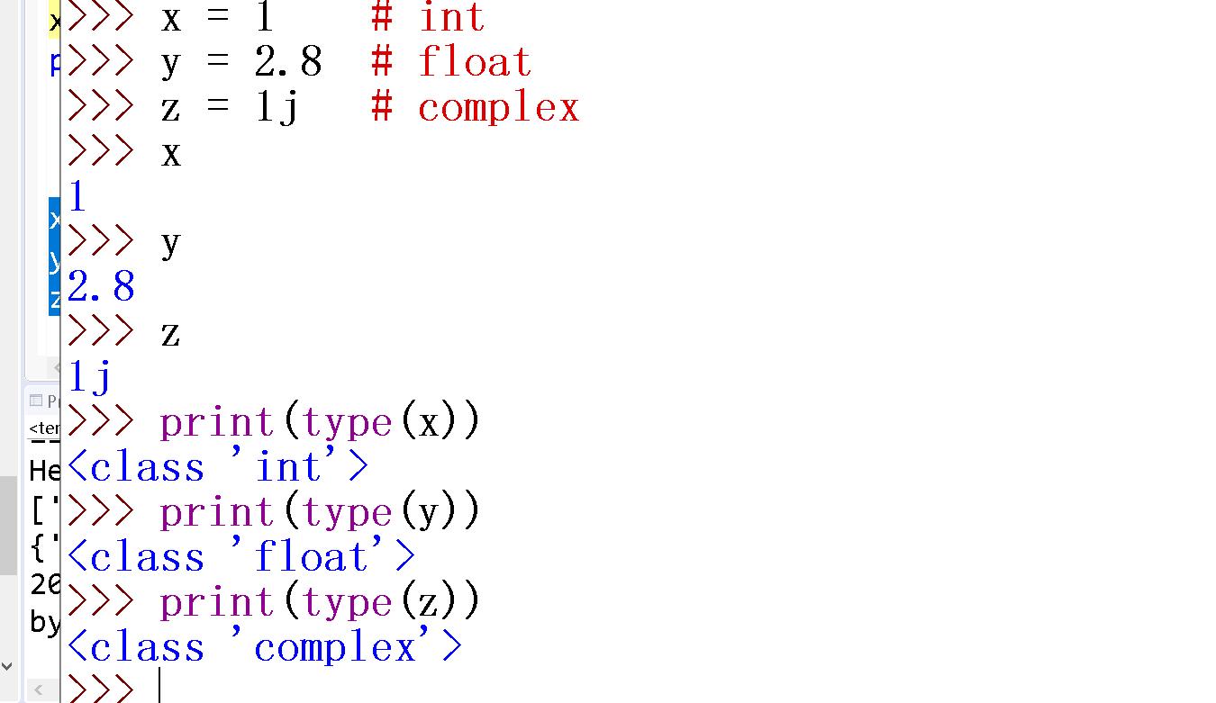 python需要提供的3个基本数字类型,python提供三种数字类型