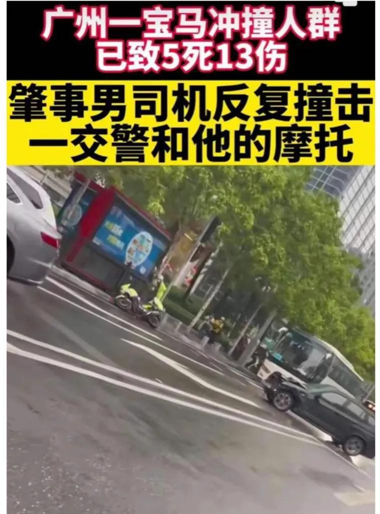 广州宝马撞人致5死13伤判决书原文,大快人心的交通事故处罚