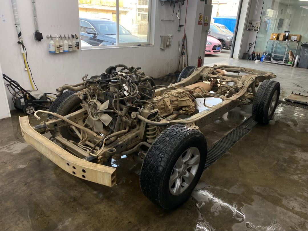 丰田霸道翻新全过程,丰田霸道全车整备翻新费用