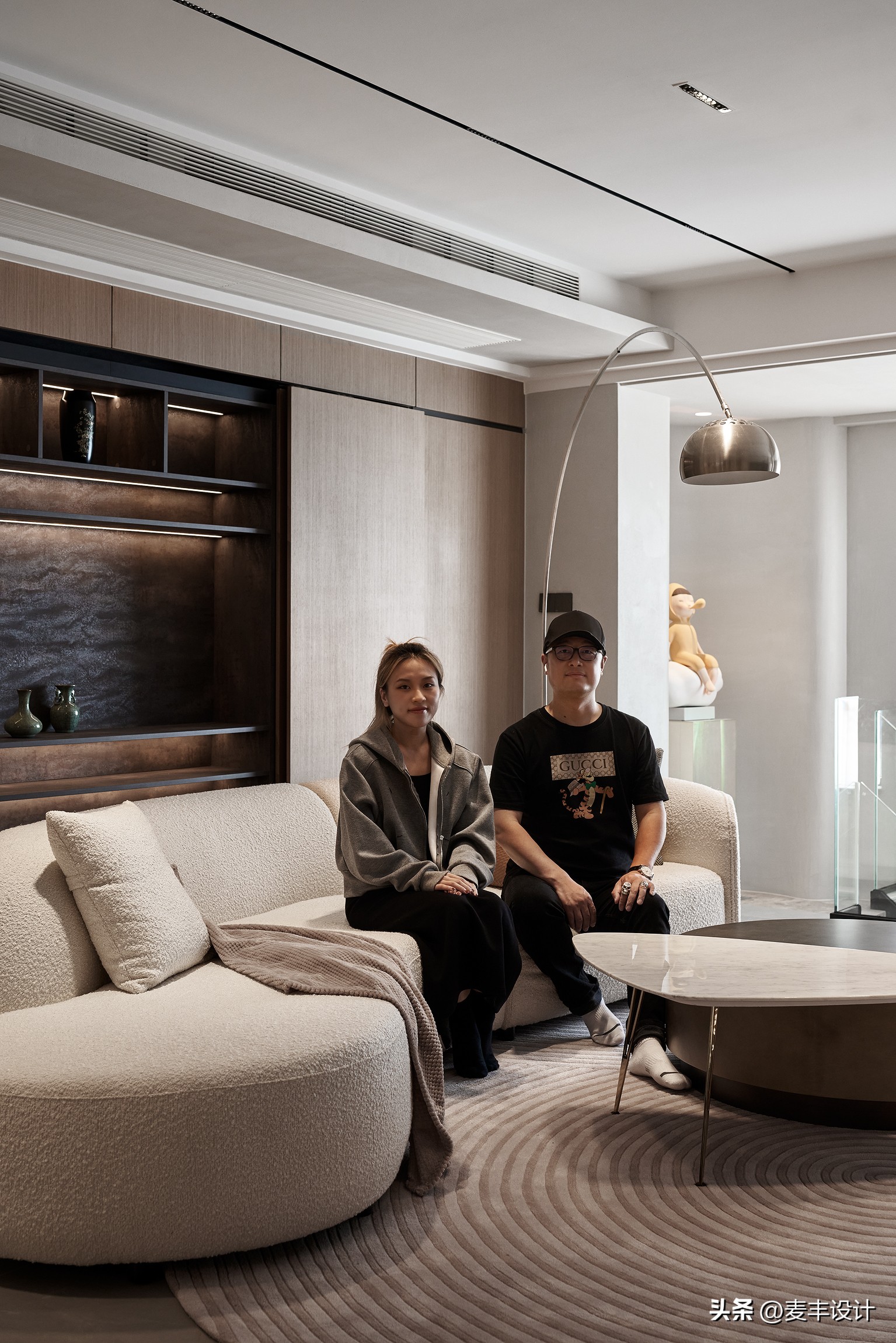 MHOO|沐光而居220㎡白马御府现代复式私宅