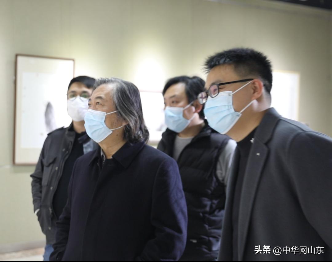 中国画山东作品展,画说中国参赛绘画