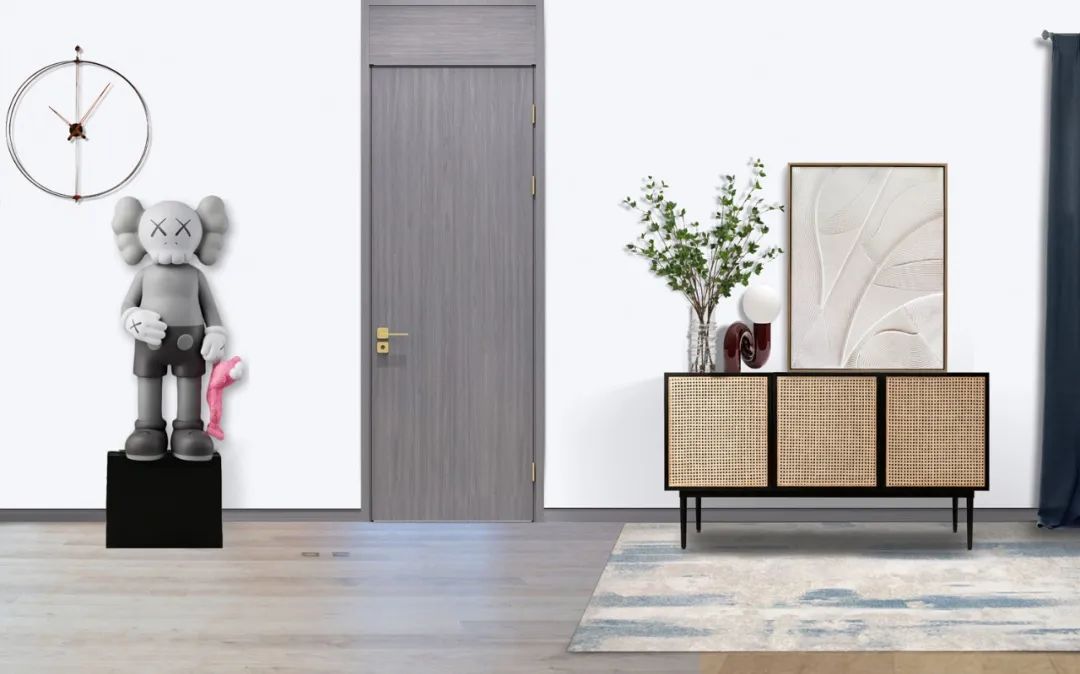 现代时尚生态木门风格,现代自然门