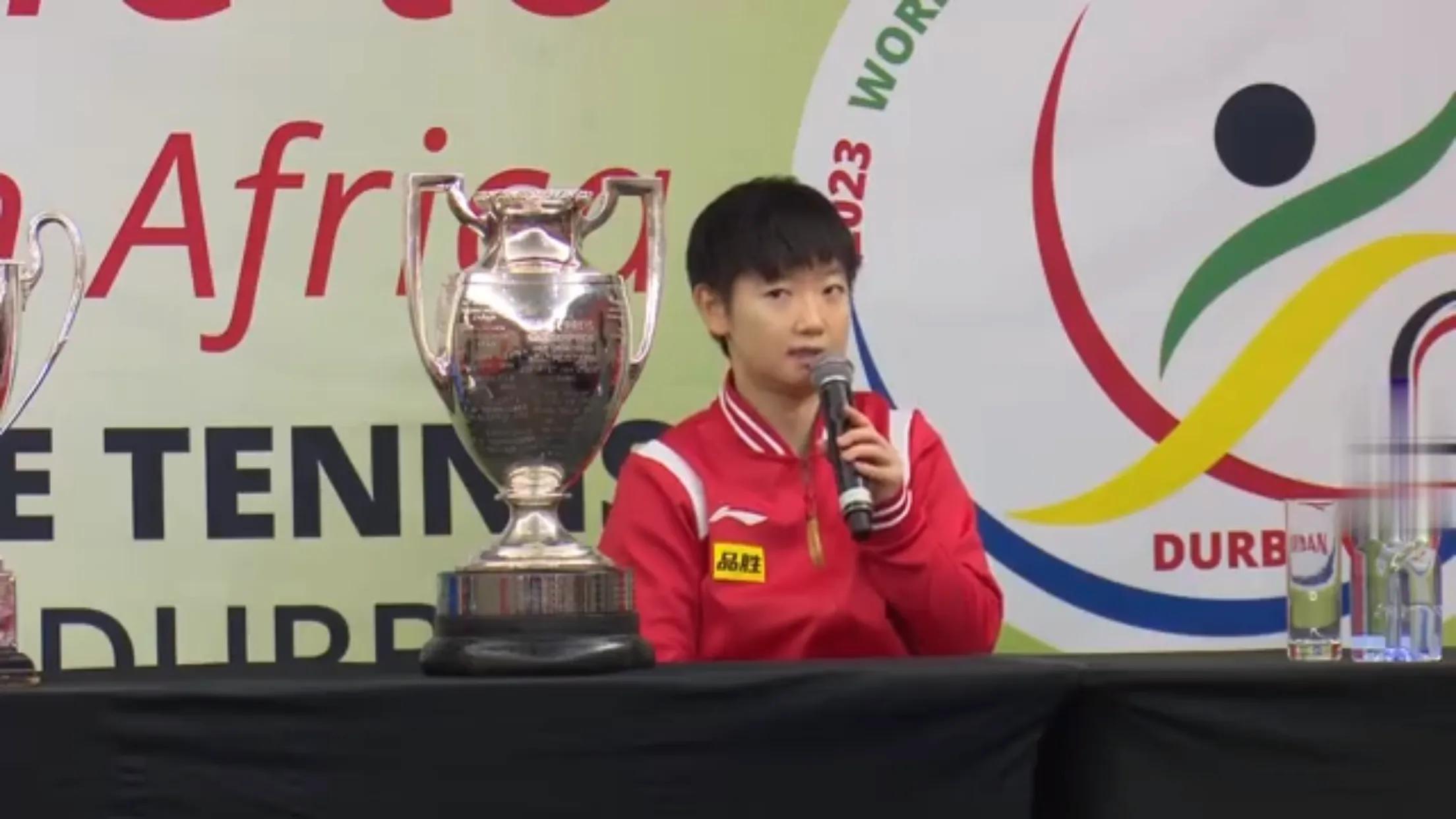 陈梦和孙颖莎情商,孙颖莎陈梦互评