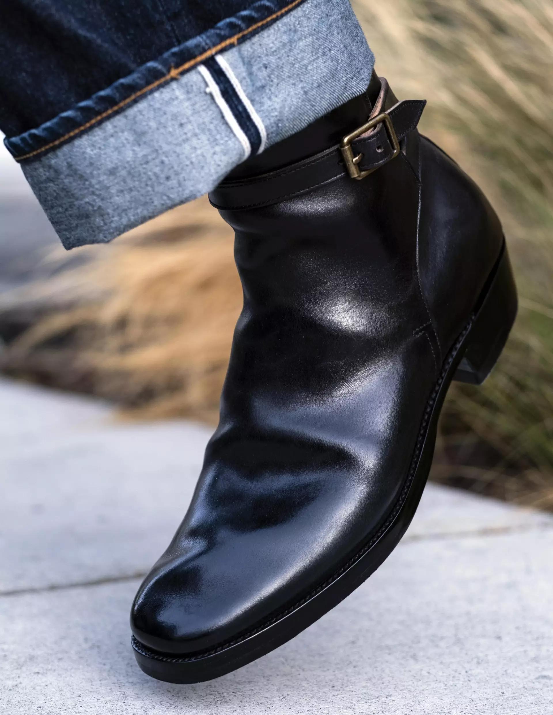 ins博主DenimDentist单宁牙医Jeff的XBXS马靴开箱评测