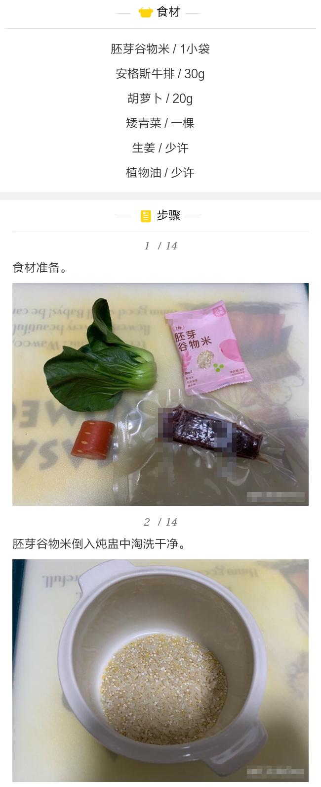 8个月辅食蔬菜粥的做法,8个月宝宝补铁粥的各种做法
