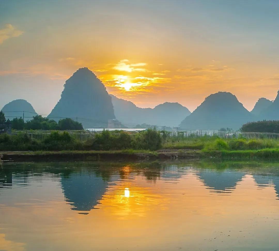 遇龙河里遇见美景,遇龙河每一段的风景