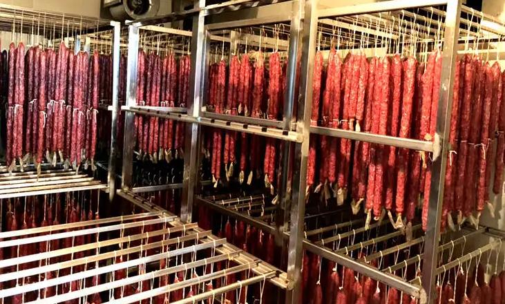 烘干机制腊肉,腊肉热泵烘干机