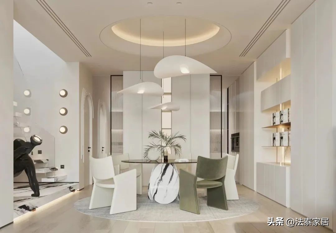 客厅墙柜与展示柜一体化,门墙柜一体化解决方案