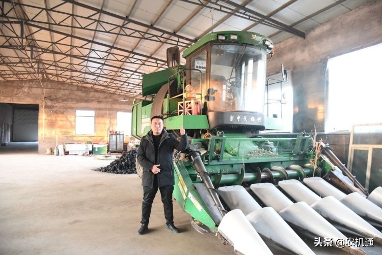 作业效率高的收割机,玉米收割机作业效果