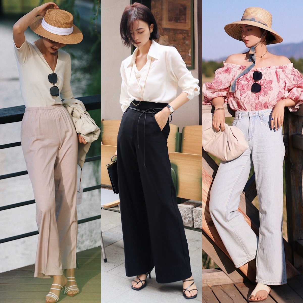 日本时尚博主富冈佳子春夏穿搭,范思哲春夏时尚博主