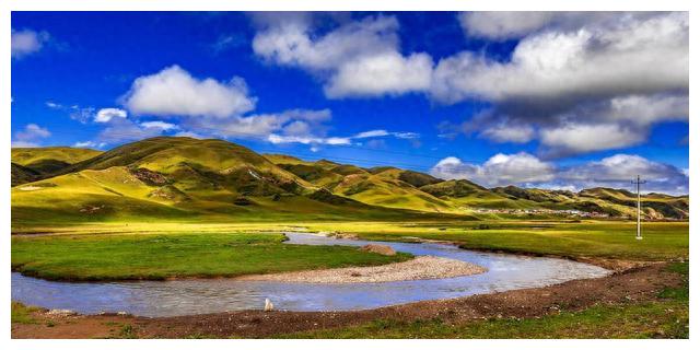 10月甘南秘境之地云雾缭绕风景,十月的甘南美景