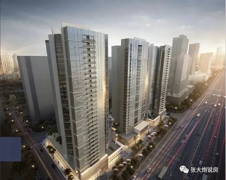 广州金融城住宅珠江天郦,珠江天郦140平横厅样板房