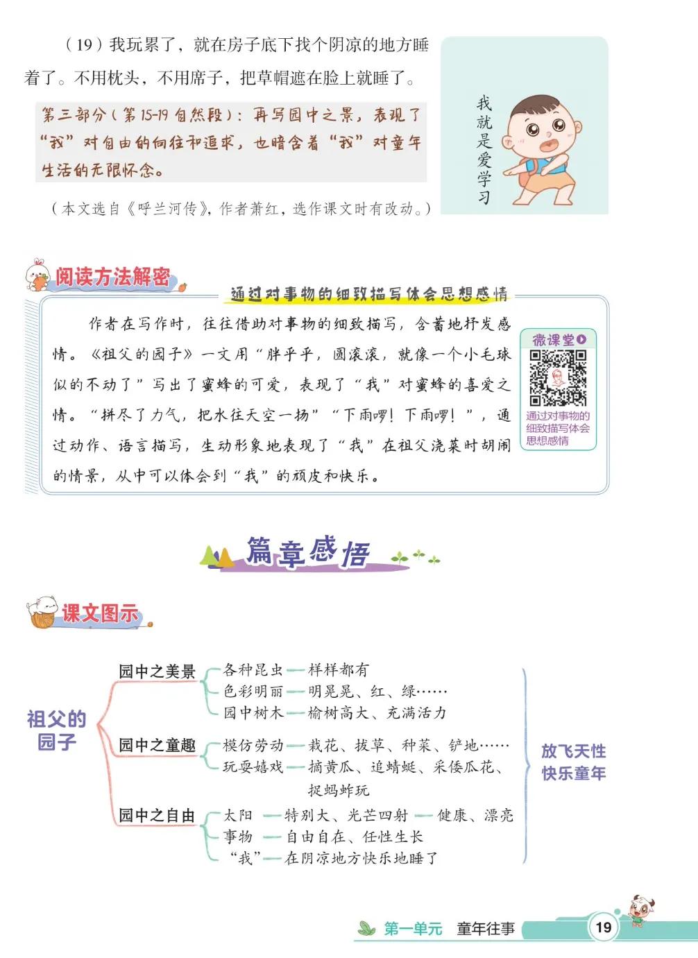 五年级下册第一单元语文知识总结,五年级下册第一单元知识小结语文