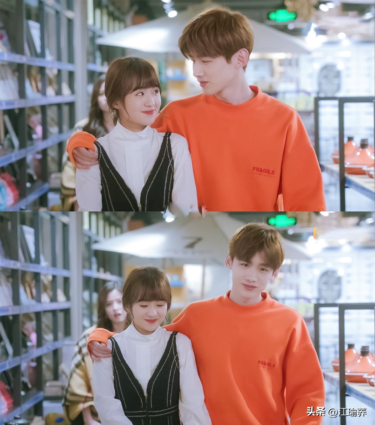 白敬亭宋轶出席活动大秀恩爱,白敬亭宋轶情侣俩人会甜蜜的合唱