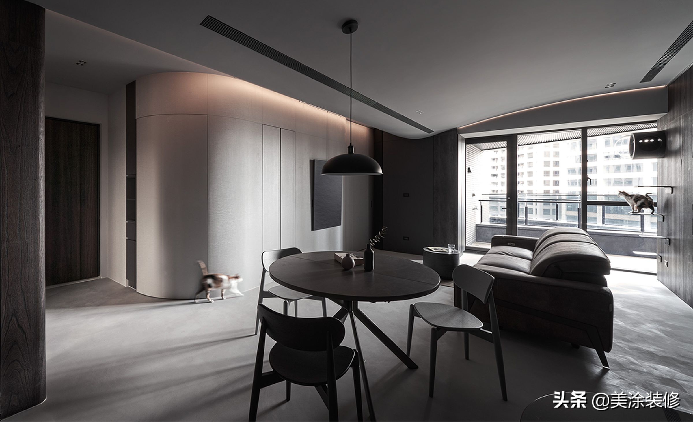 墨韵流光，余波荡漾！114㎡温朴灰调生活