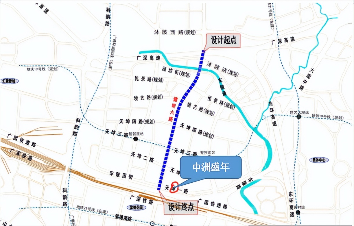 广州天河中洲盛年公寓规划,广州天河中洲盛年