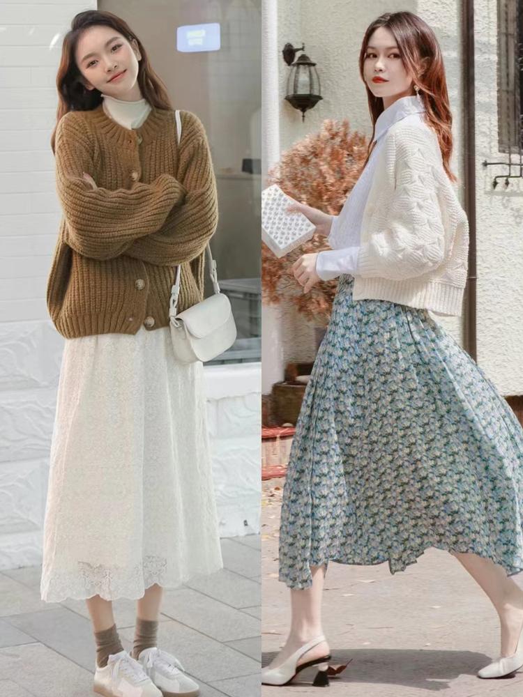 奶奶衫最洋气的搭配,王小骞奶奶衫怎么穿才好看