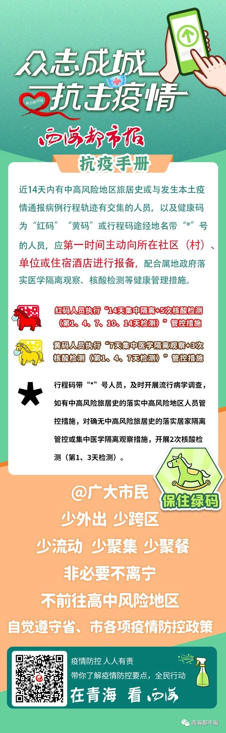 图集|今早的西宁城！有序有爱有速度...