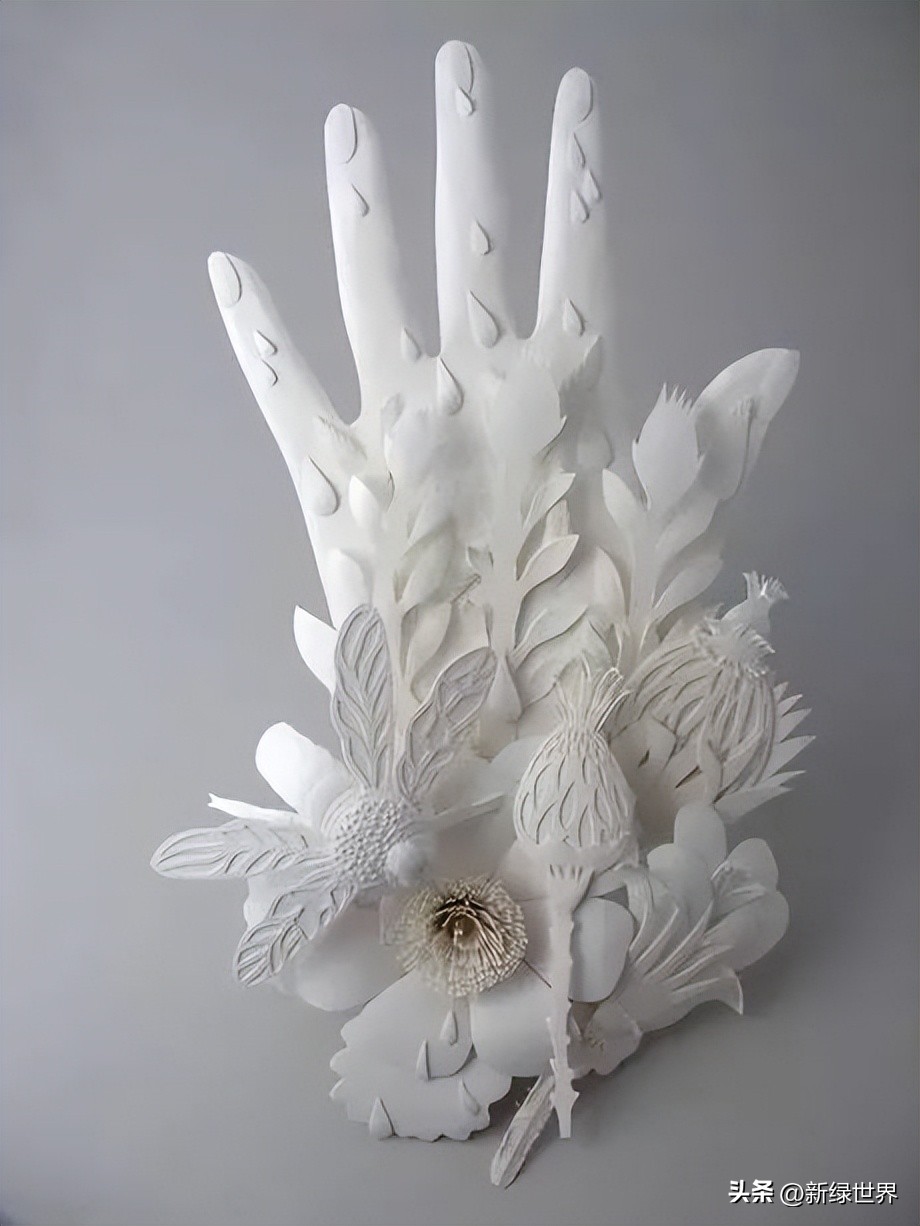 一组纸艺作品,令人惊艳的纸艺作品