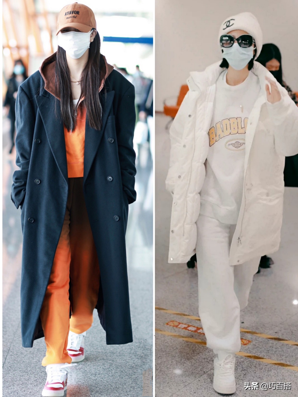 秋日卫衣正确穿法,冬日卫衣叠穿大法