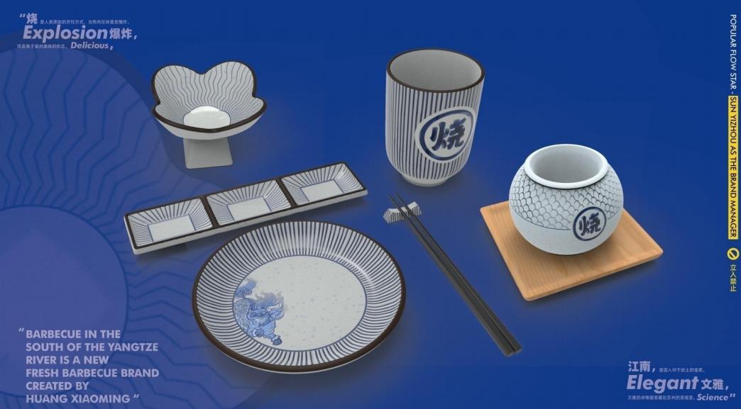 适合中国人的餐具,国潮餐具碗碟