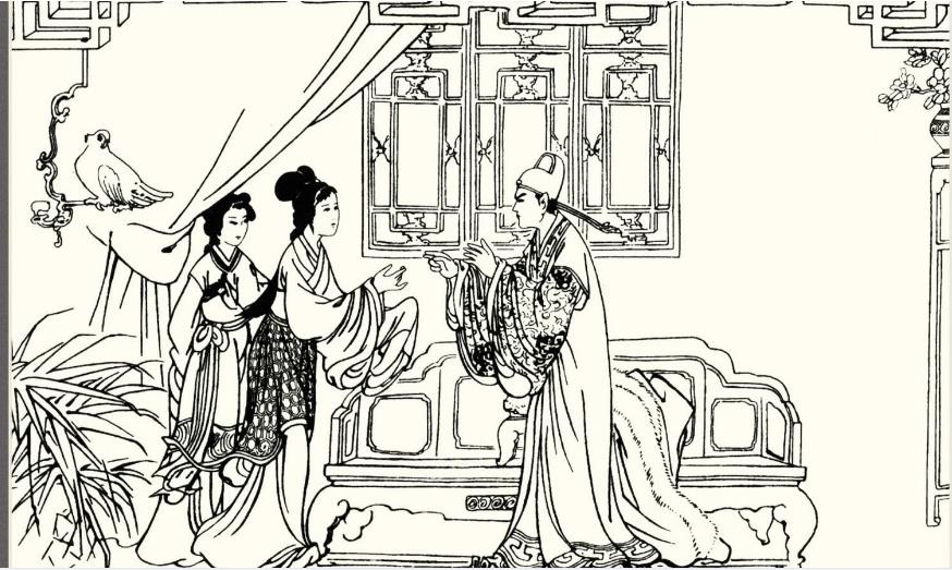 姐姐夜半摸上了妹夫床正欲缠绵，突然闯进一人，两人吓得瑟瑟发抖