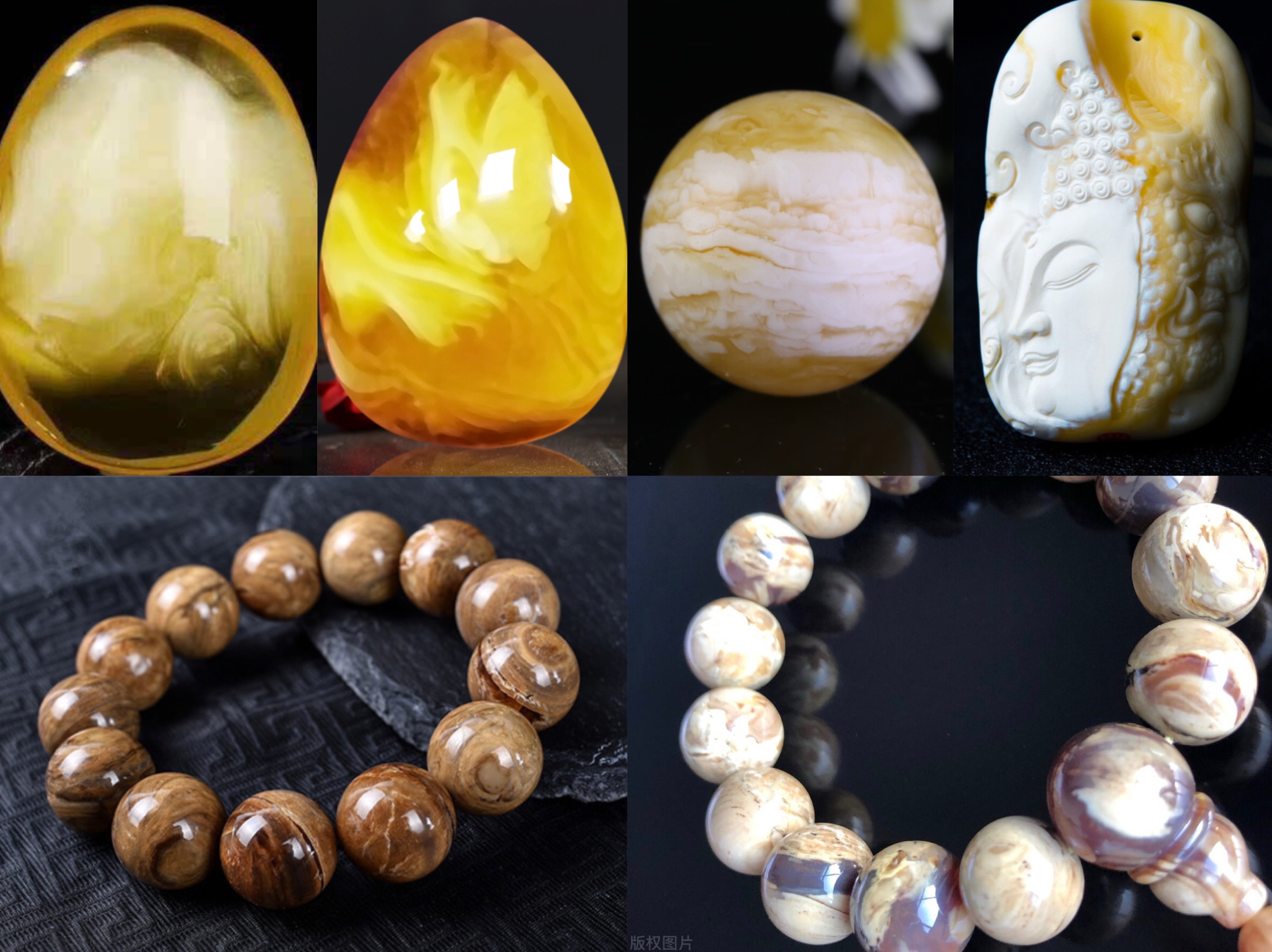 琥珀和蜜蜡区别视频,琥珀和蜜蜡有什么区别呢