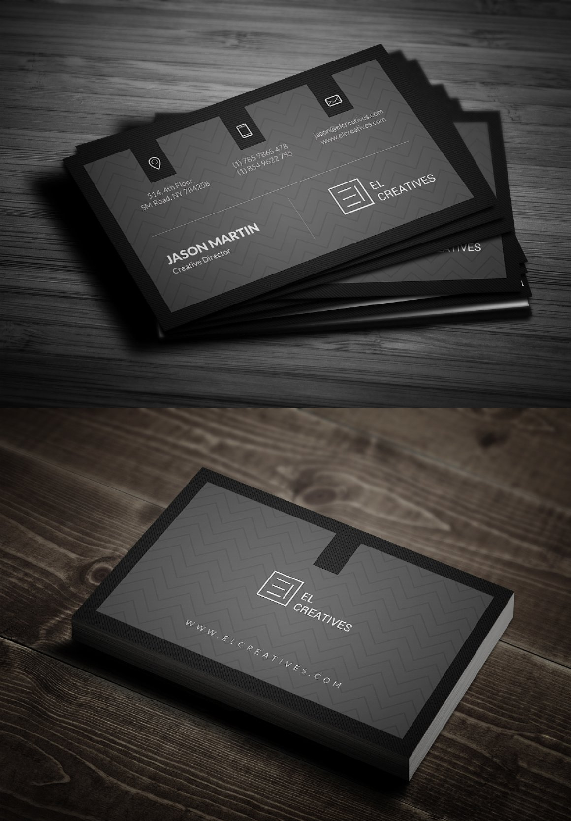 商务名片设计欣赏极致留白,高级商务简约名片设计