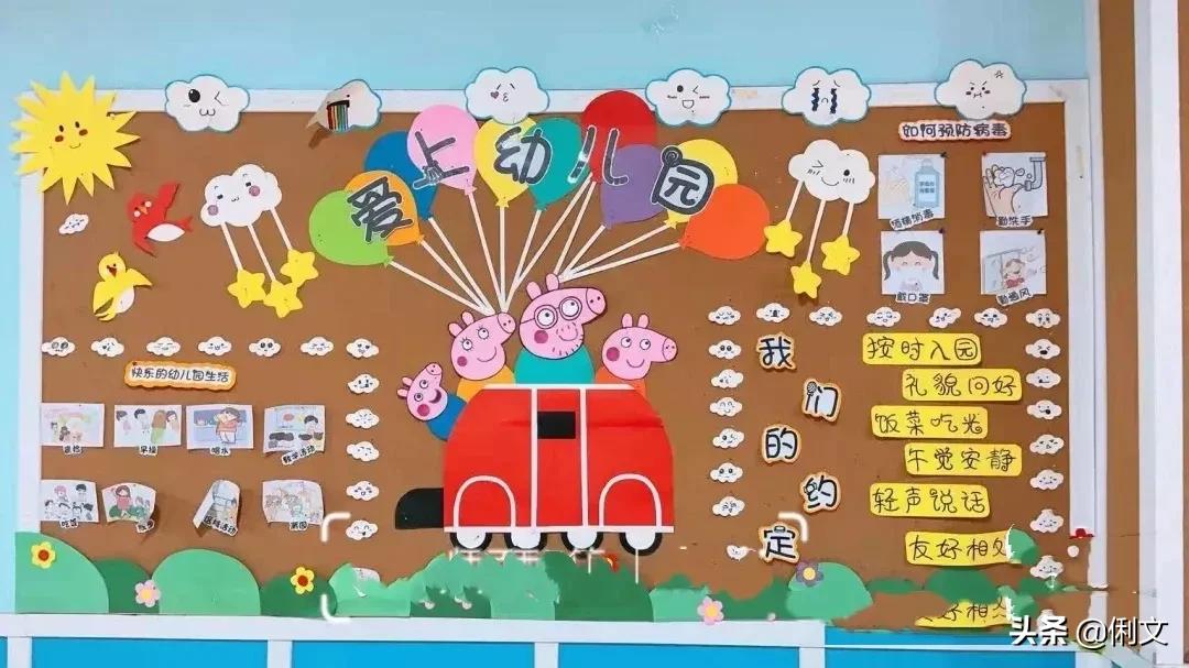 开学环创做起来,幼儿园开学主题墙环创布置