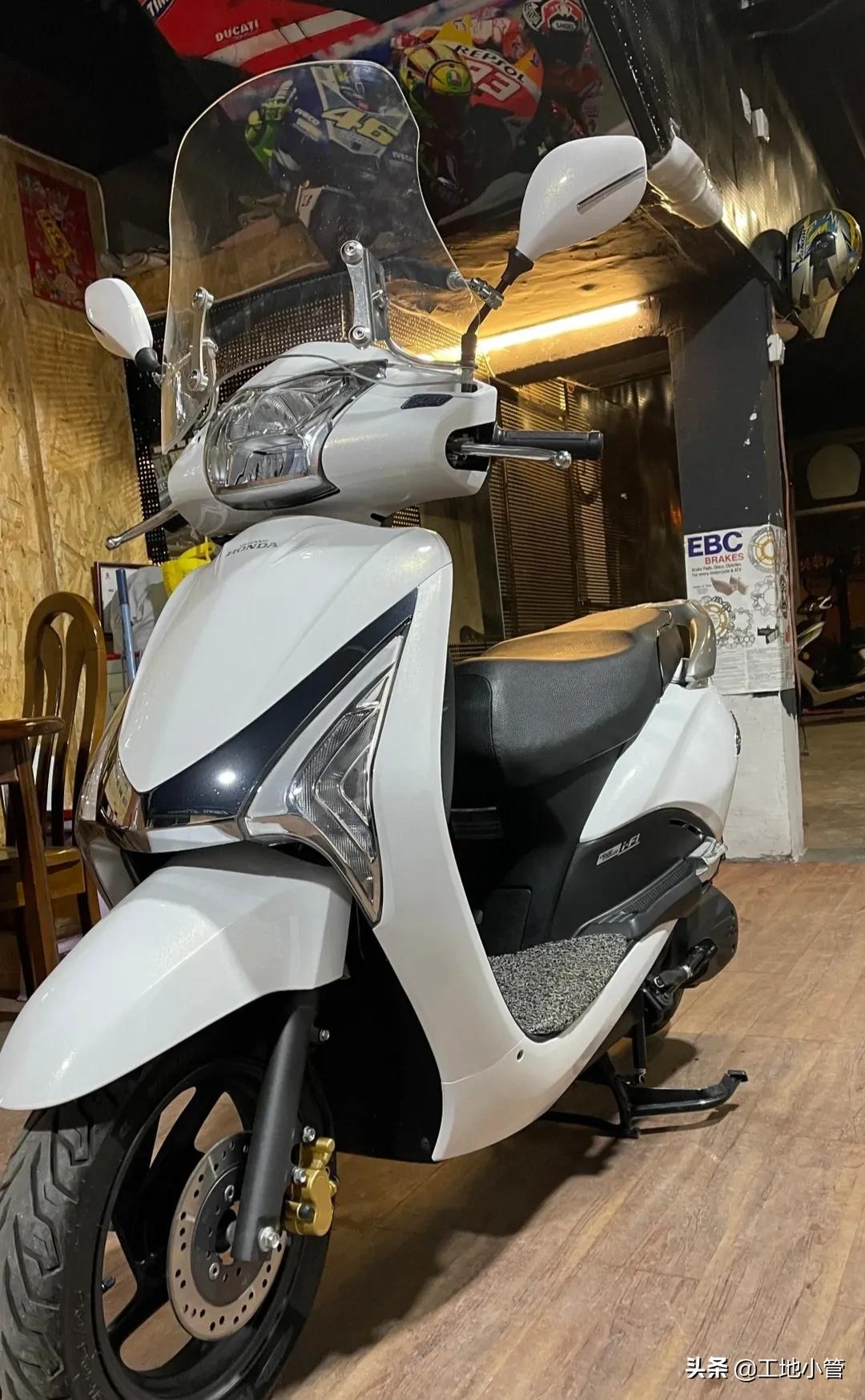 本田摩托车中的踏板之王佳御110,本田佳御110踏板的寿命有多少公里