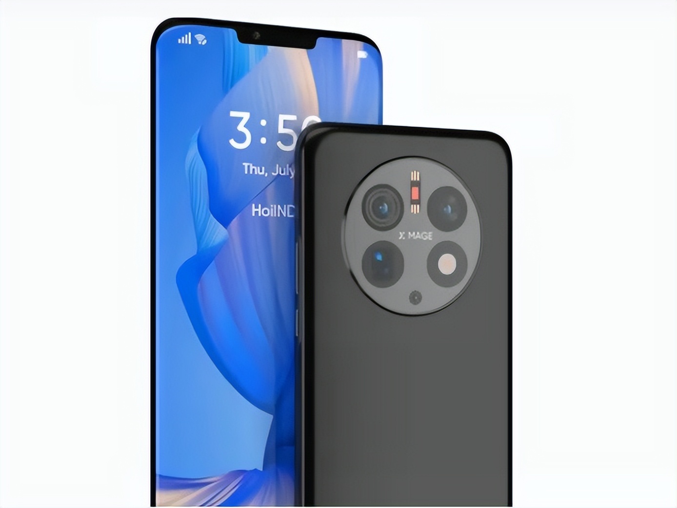 来了，华为Mae50系列手机膜曝光，标准版和高配版设计不同