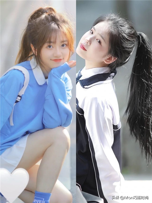 3种洋气减龄显脸小的扎发教程,适合圆脸的减龄扎发