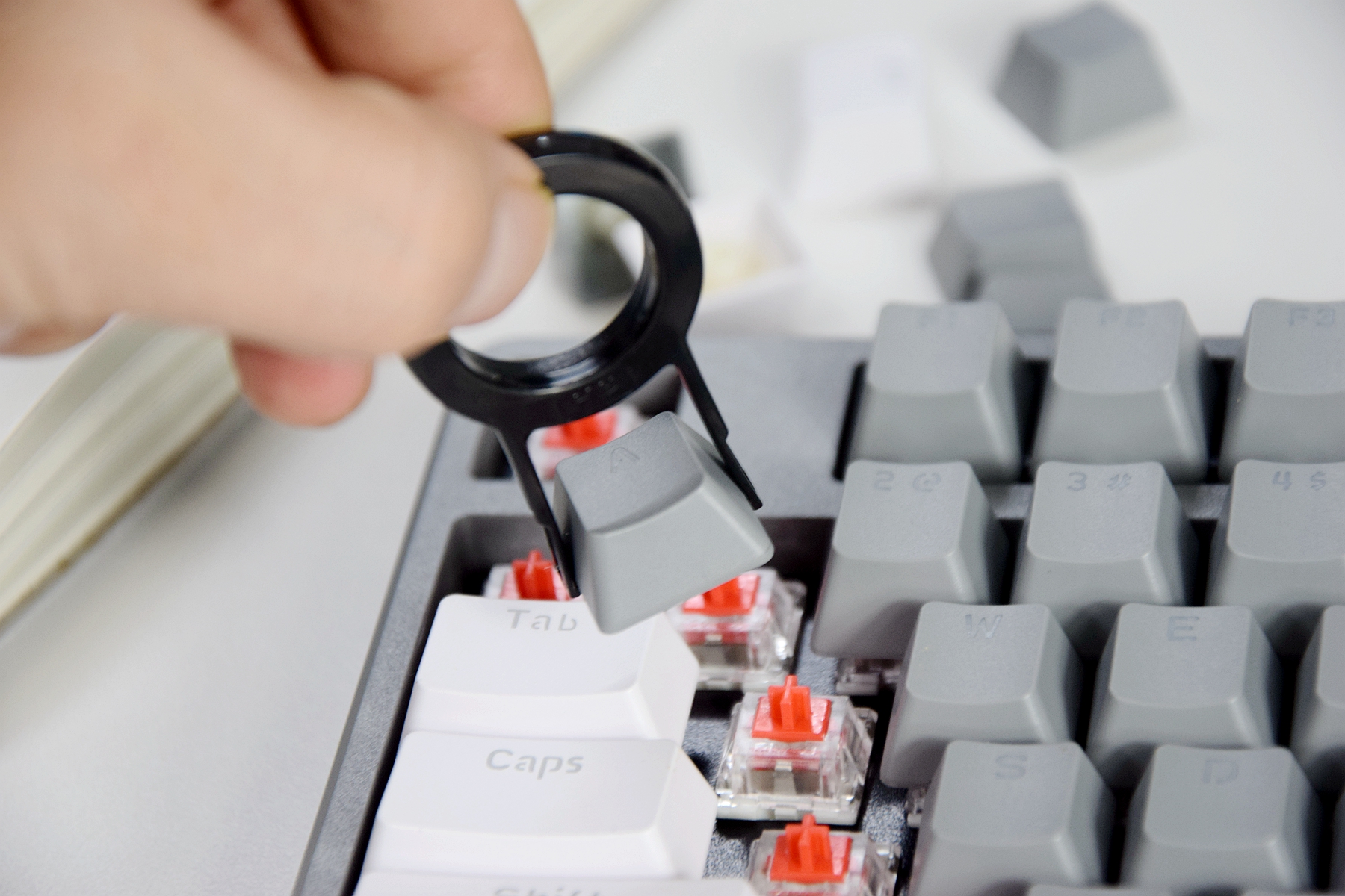 黑爵104键机械键盘,pbt键帽食品级