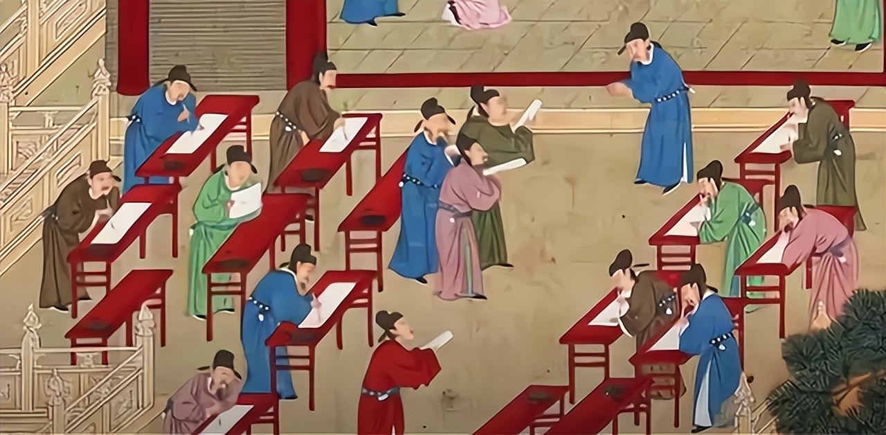 才子给厕所写了一幅对联，上联“甘解衣带终不悔”，下联拍案叫绝