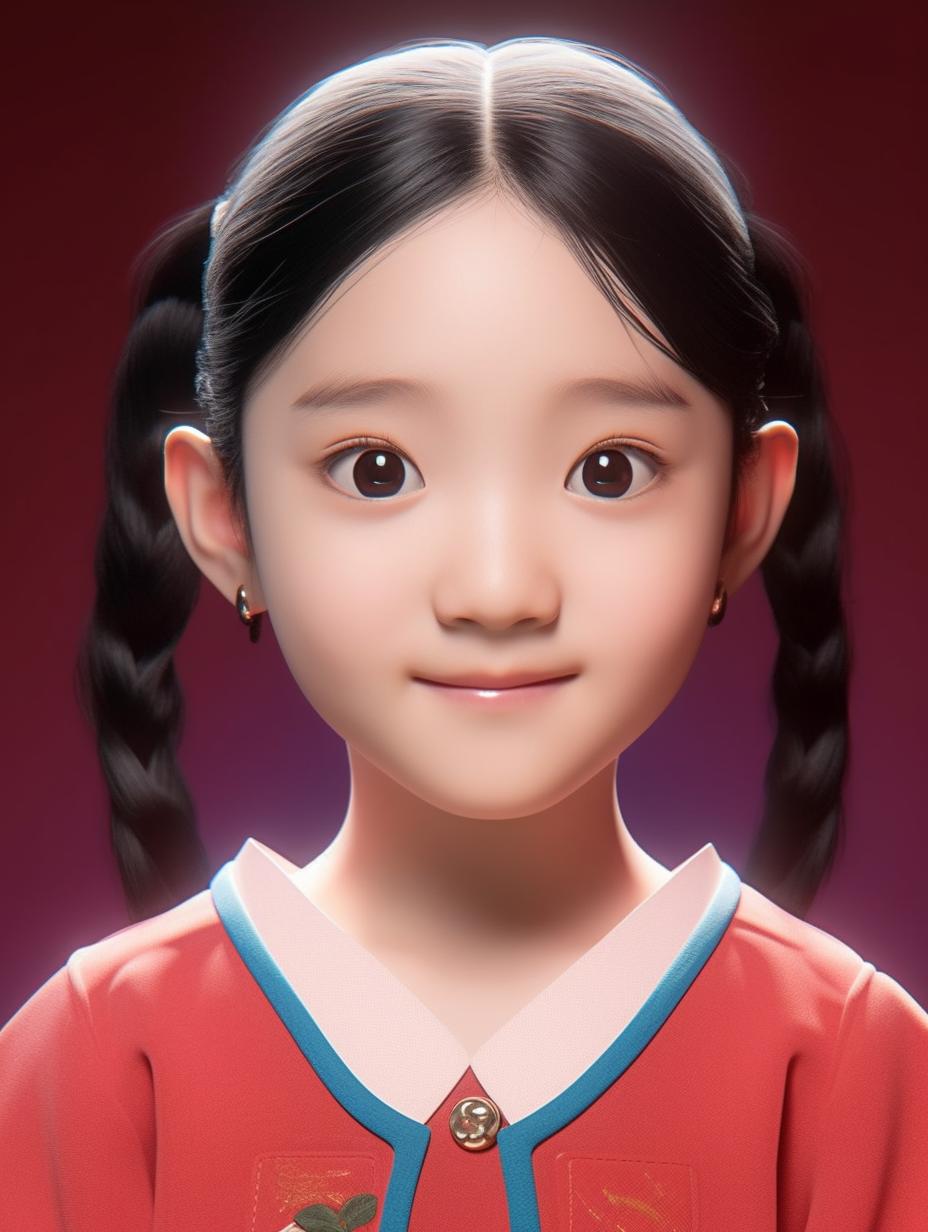 ai萌娃头像生成教程,ai用图片生成动漫