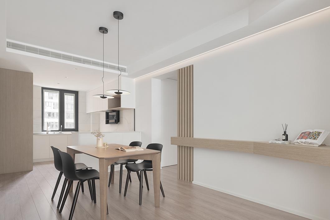 原木极简温暖风,极简原木风侘寂