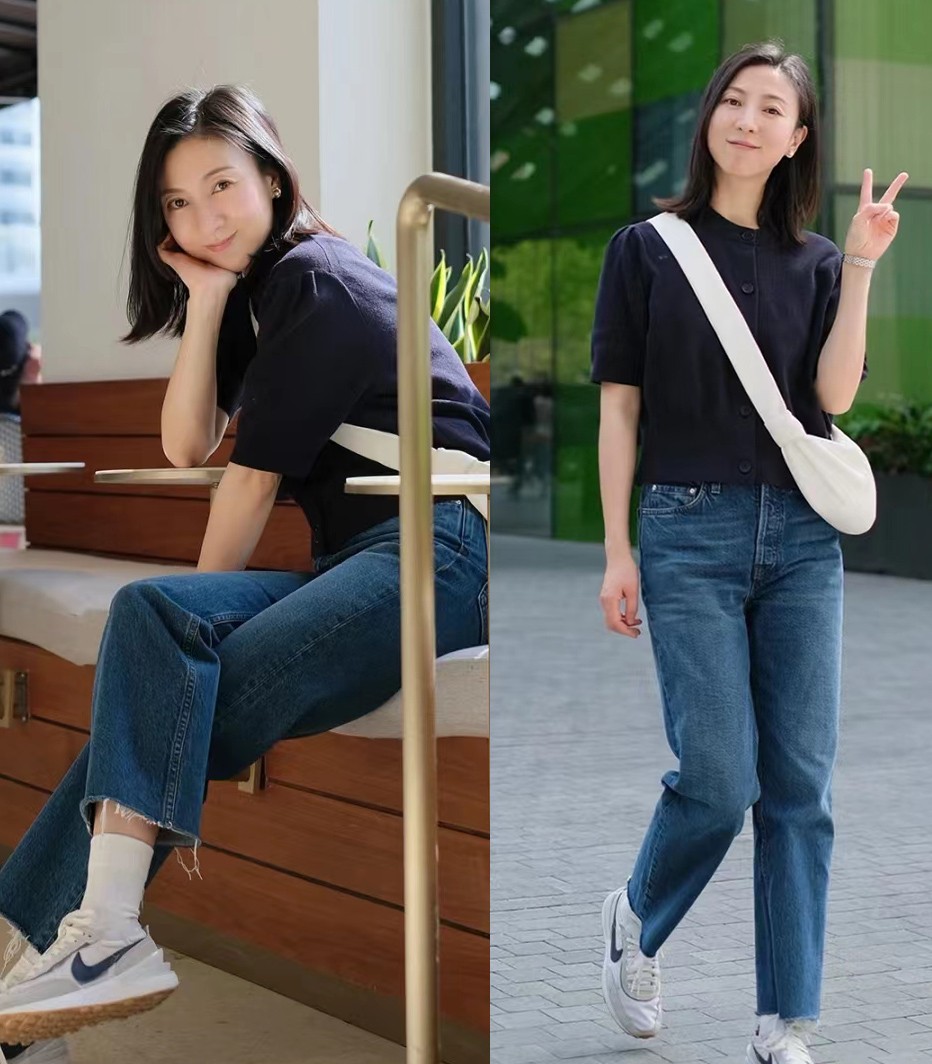 这才是40岁左右女人喜欢的打扮！穿着干净大方，真的好显气质