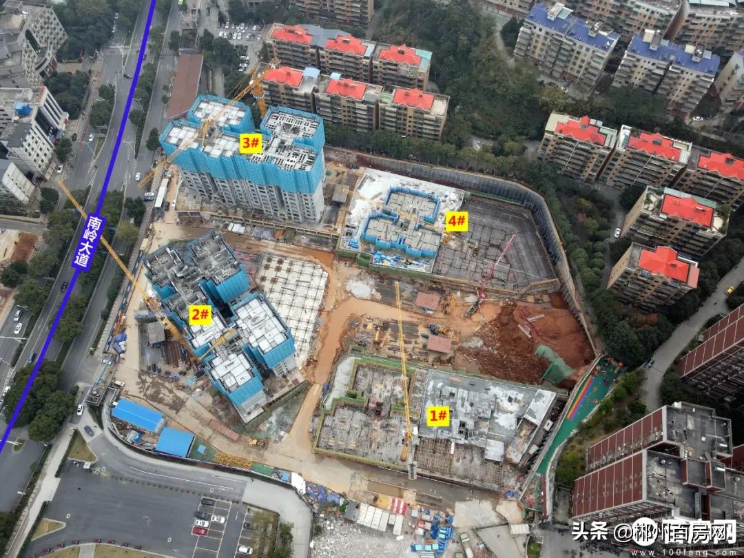 郴州五岭广场楼盘工程进度,郴州五岭上城二期工程进度如何