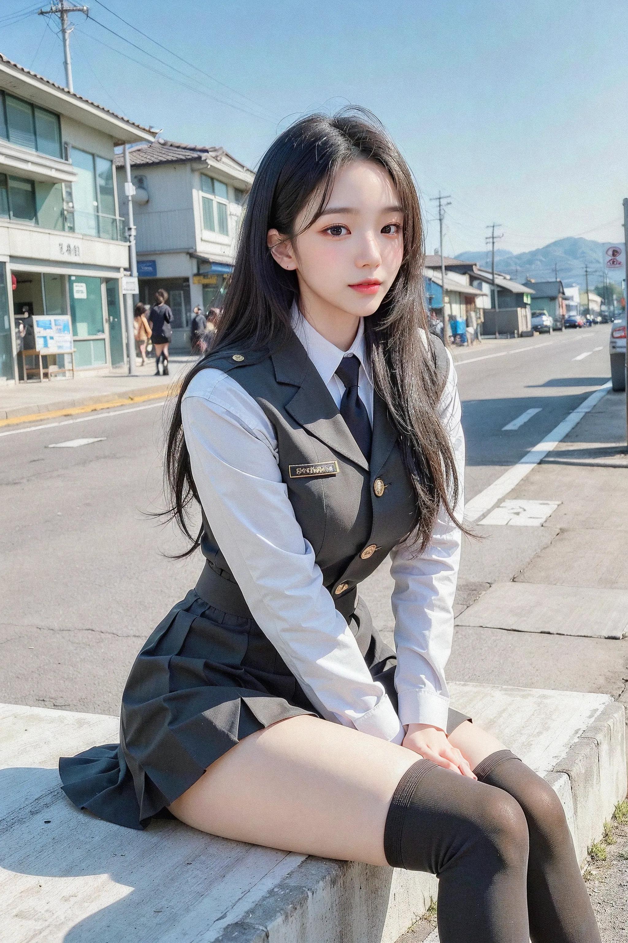 ai绘画清纯少女 (ai绘画韩国美女)