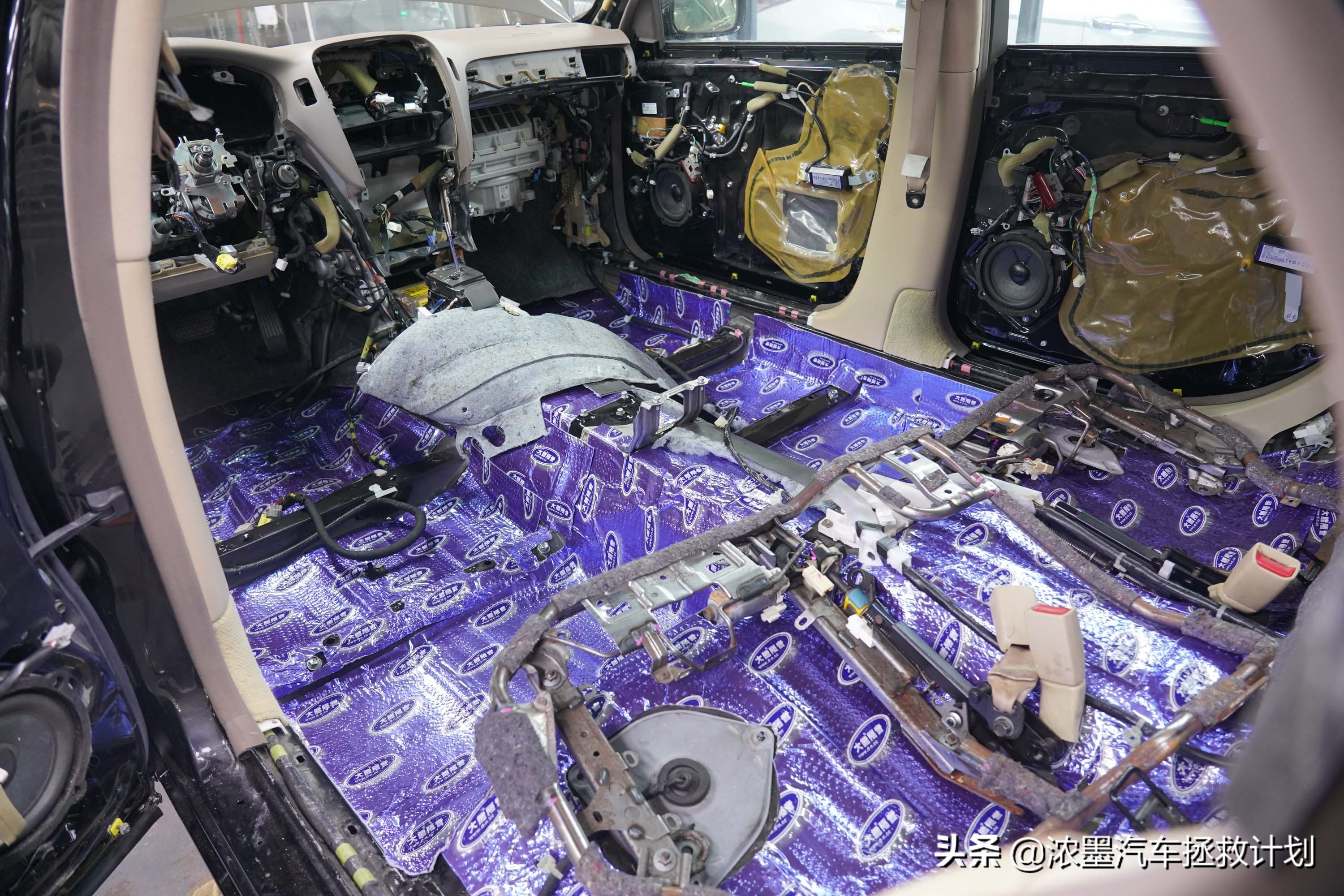 雷克萨斯ls430老车翻新作业衡阳,雷克萨斯ls430老车翻新作业