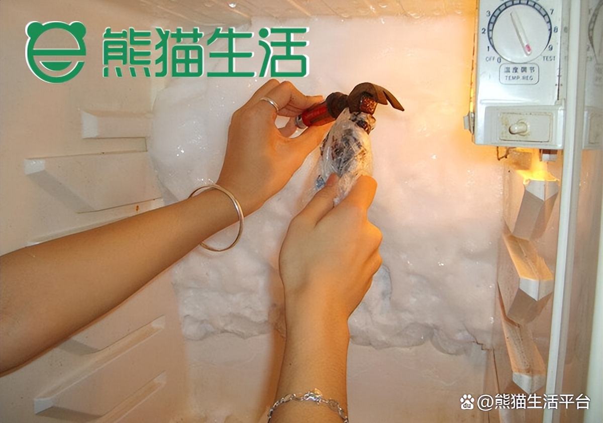 冰箱冷冻层怎么处理最好,冰箱冷冻柜有冰霜