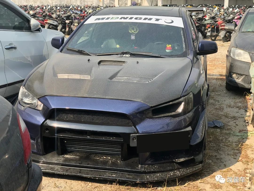 三菱翼神各个配置图片,翼神移植4b11t和evo10